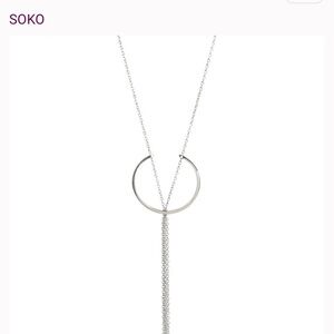 SOKO Hewa Silver Pendant Necklace